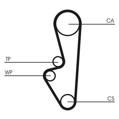 Continental ctam zahnriemen - ctam,