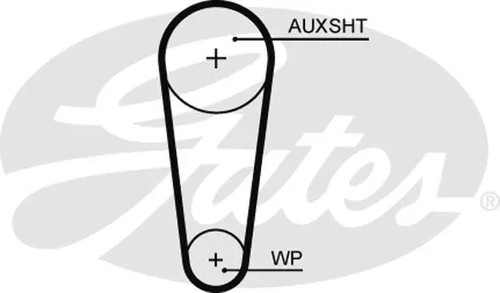 Zahnriemen 5682xs gates für - zahnriemen,