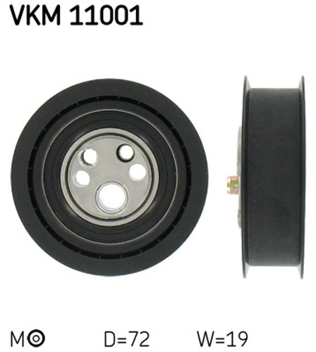 Skf spannrolle zahnriemen vkm - skf,